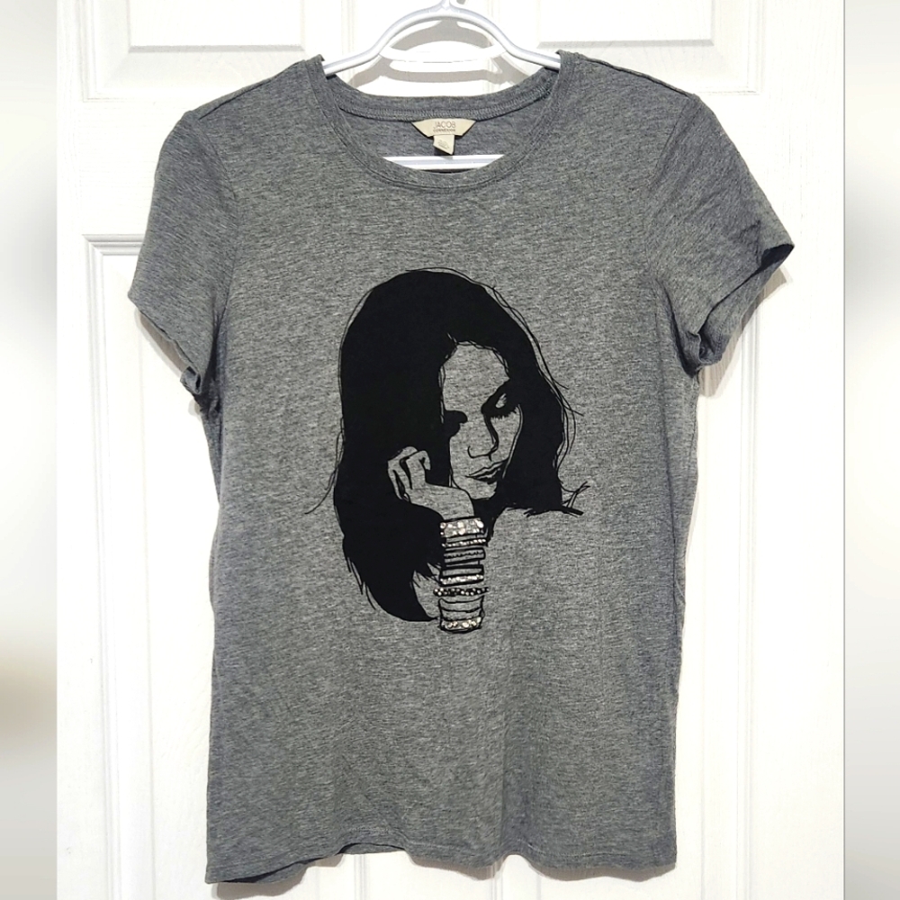 Gray Graphic Tee